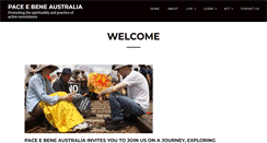 Desktop Screenshot of paceebene.org.au
